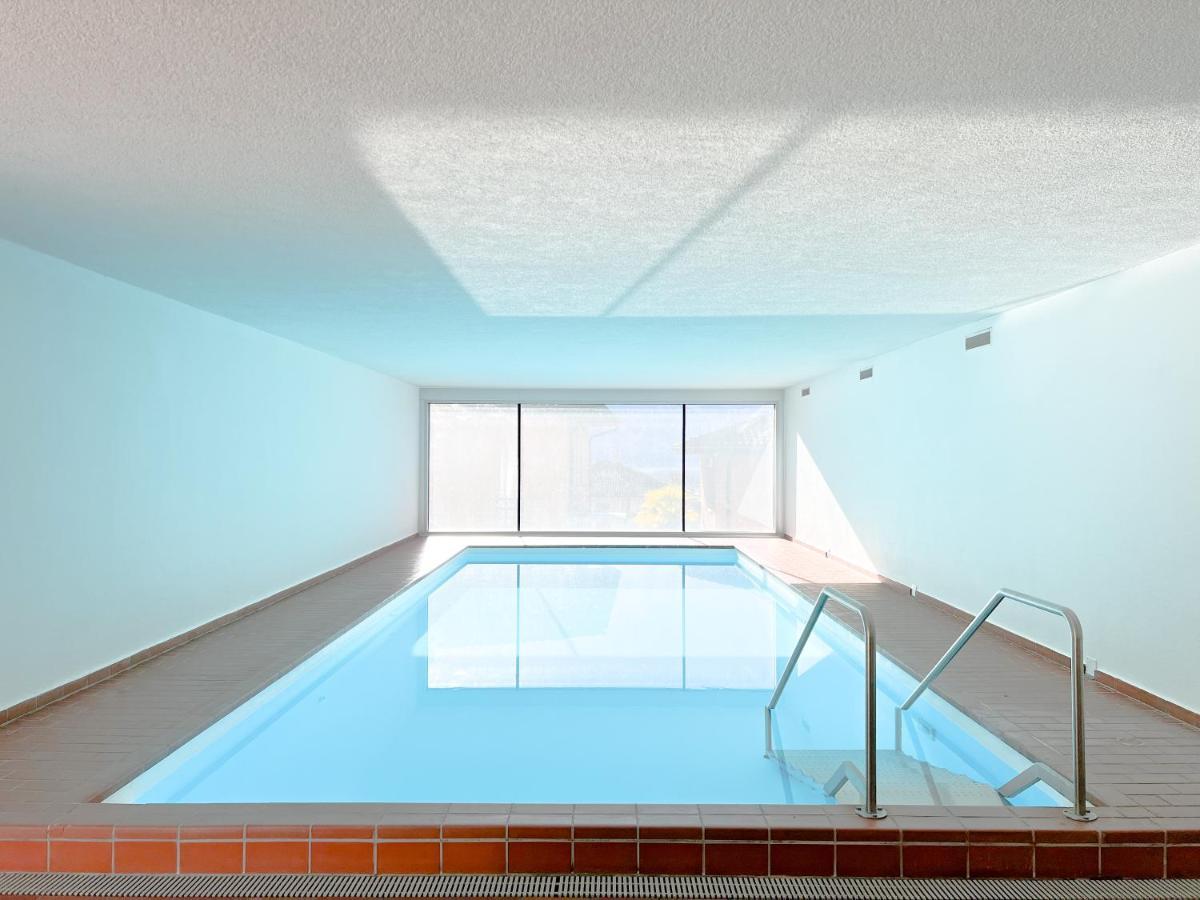Bright Tiny Studio - Shared Pool & Sauna - Free Parking - Air Condition Muralto Esterno foto